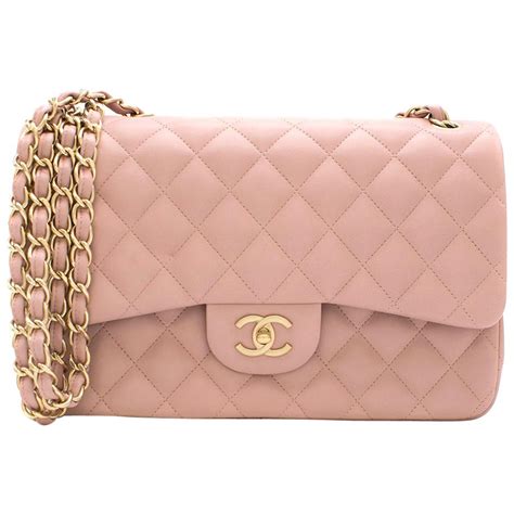 chanel light pink jumbo flap|chanel jumbo flap price.